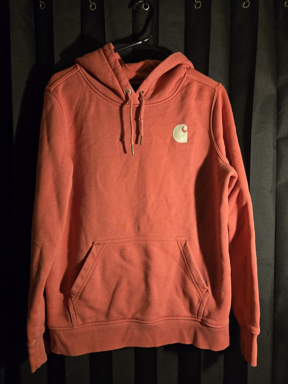 Carhartt Hoodie - Medium - Coral